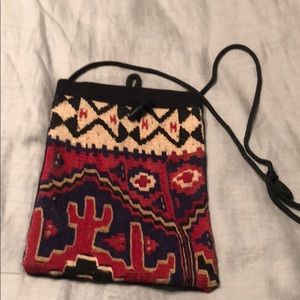 native american print luggage